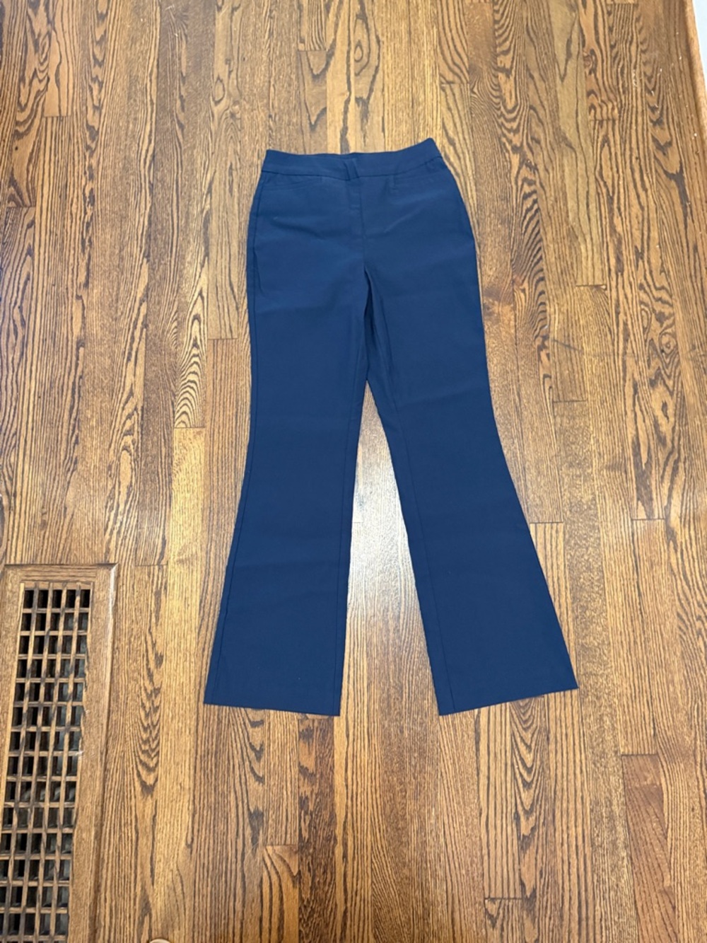 Versona Navy Blue Flare Pants